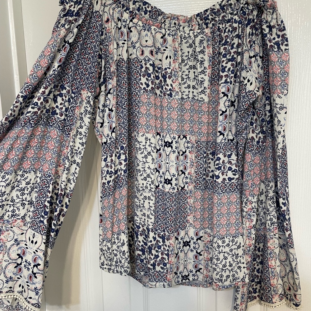 Off shoulder blouse